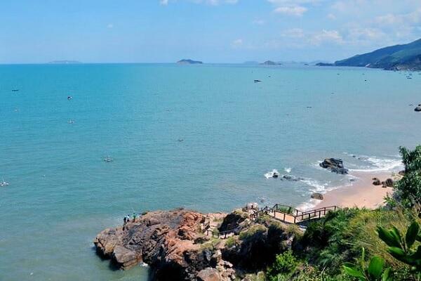 Bãi Tiên Sa trong khu du lịch Ghềnh Ráng Tiên Sa Quy Nhơn